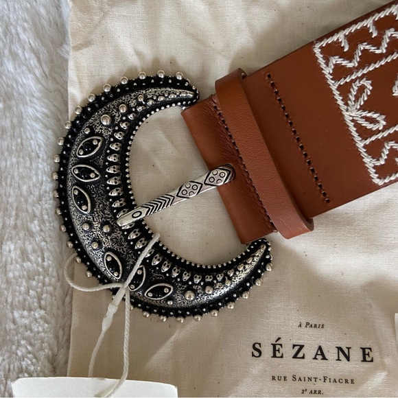 🌿|NWT| Sézane Louve Belt- 80cm - Picture 9 of 15